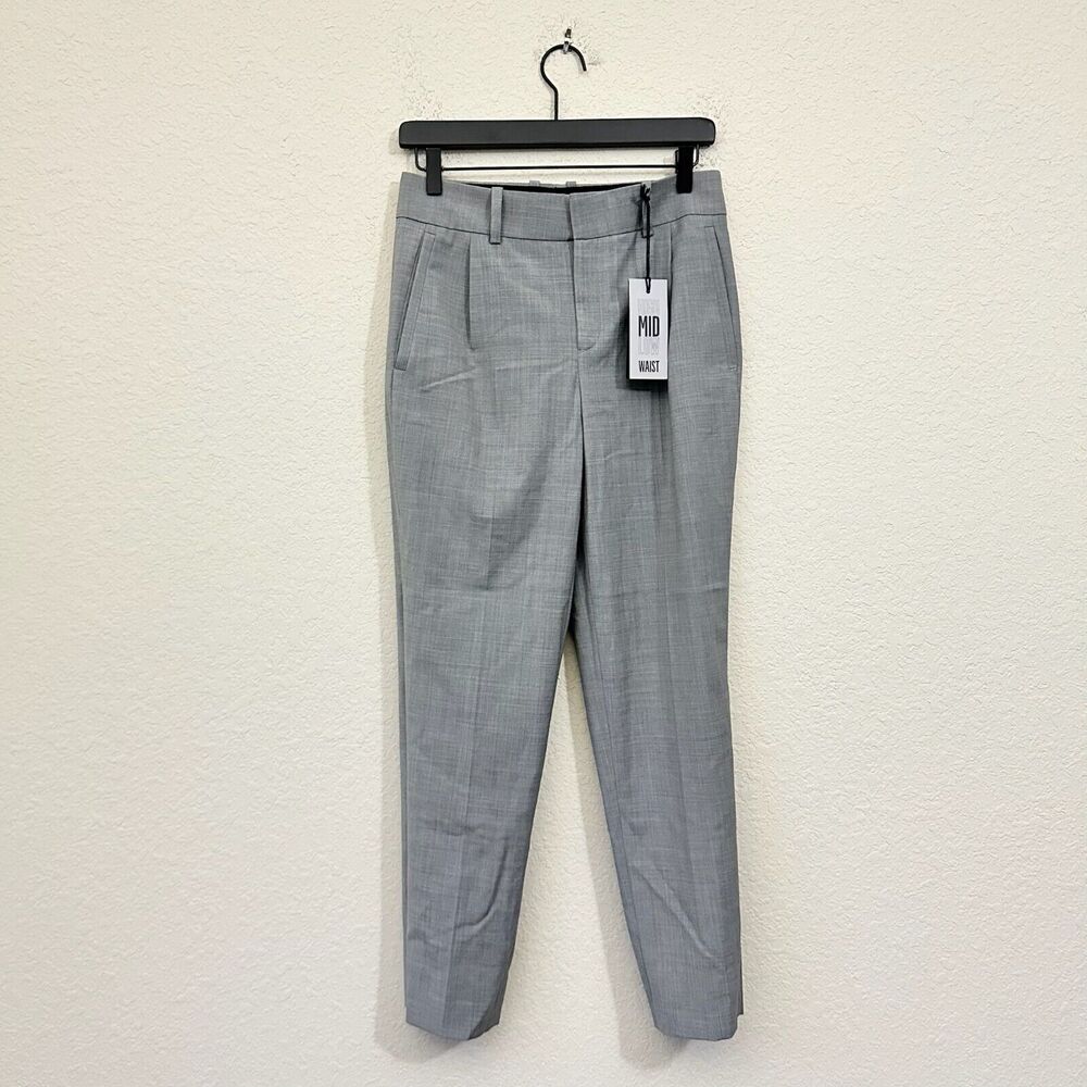 DRYKORN Job Dress Pants Gray Slacks Trouser Pleated Business NWT